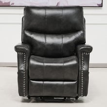 Caleb Faux Leather Electric Recliner Chair